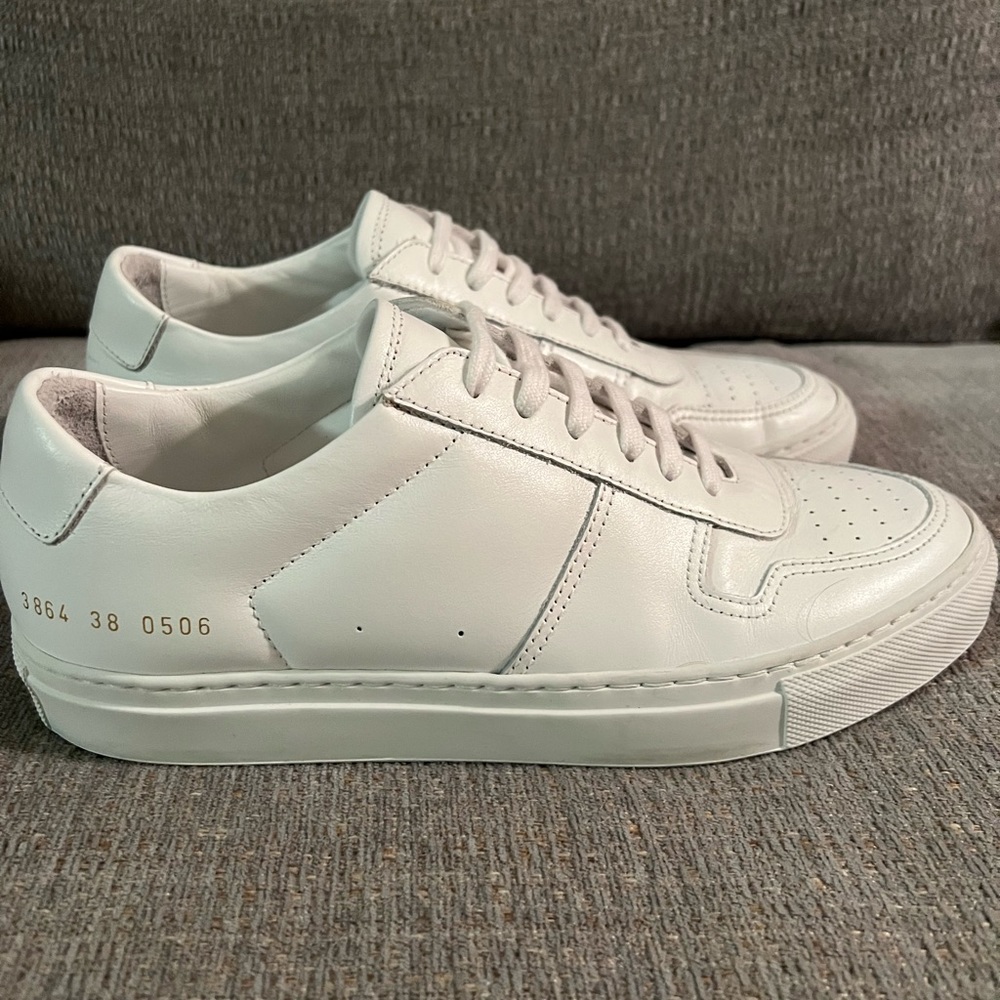 Common Projects White Bball Low Sneakers Womens 3… - image 2